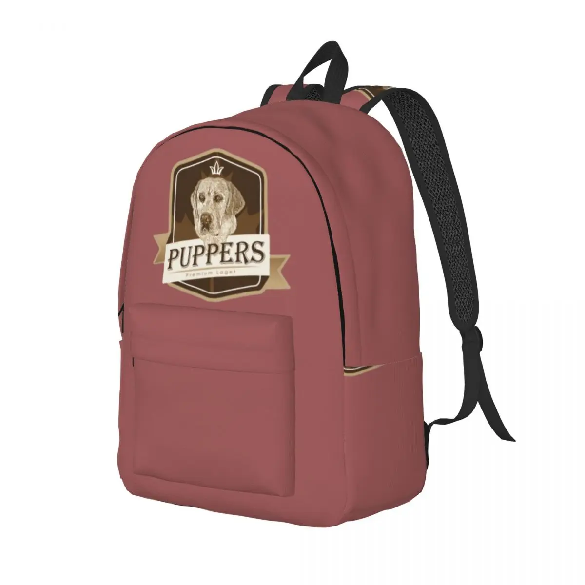 Puppers, Officially Wayne's Favourite Beer Backpack Daypack Large Capacity BookBag School Bag Shoulder Bags for Men Women
