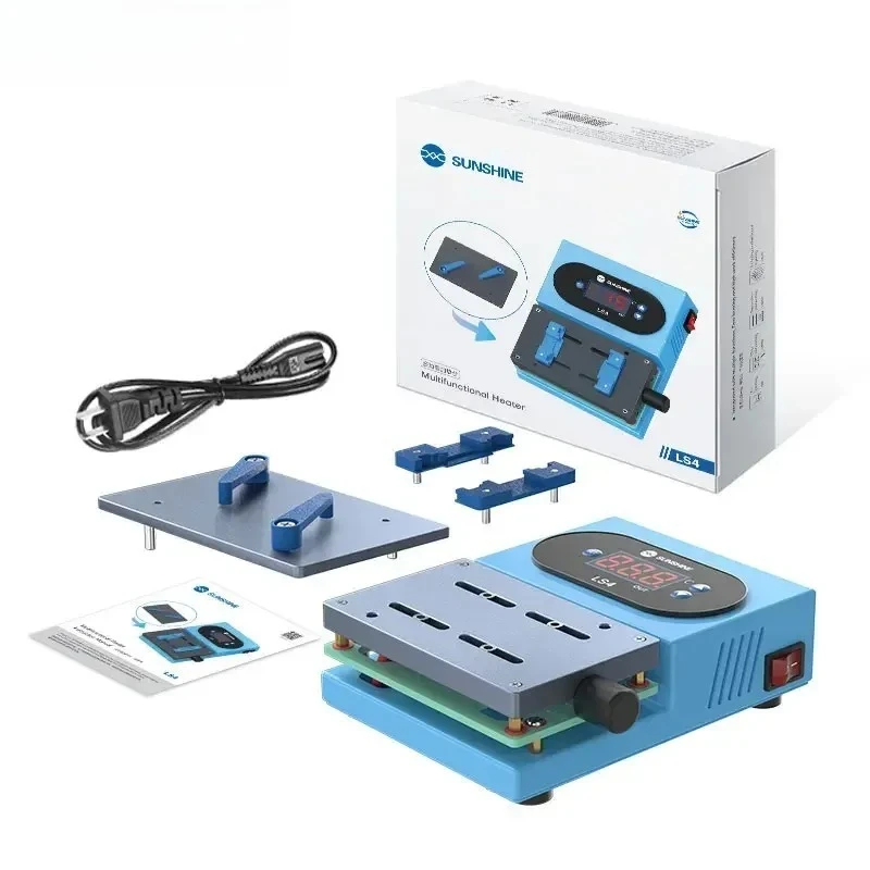 LS4 Multifunction Heating Machine Glue And Layering Phone Rework Pre-Heating Repair Tool Heating Platform