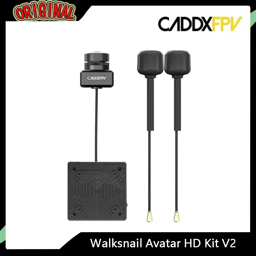 

Caddx Walksnail Avatar HD Kit V2/Pro Kit (двойные антенны) - Gyroflow, 32G, для FPV дронов для фристайла DIY