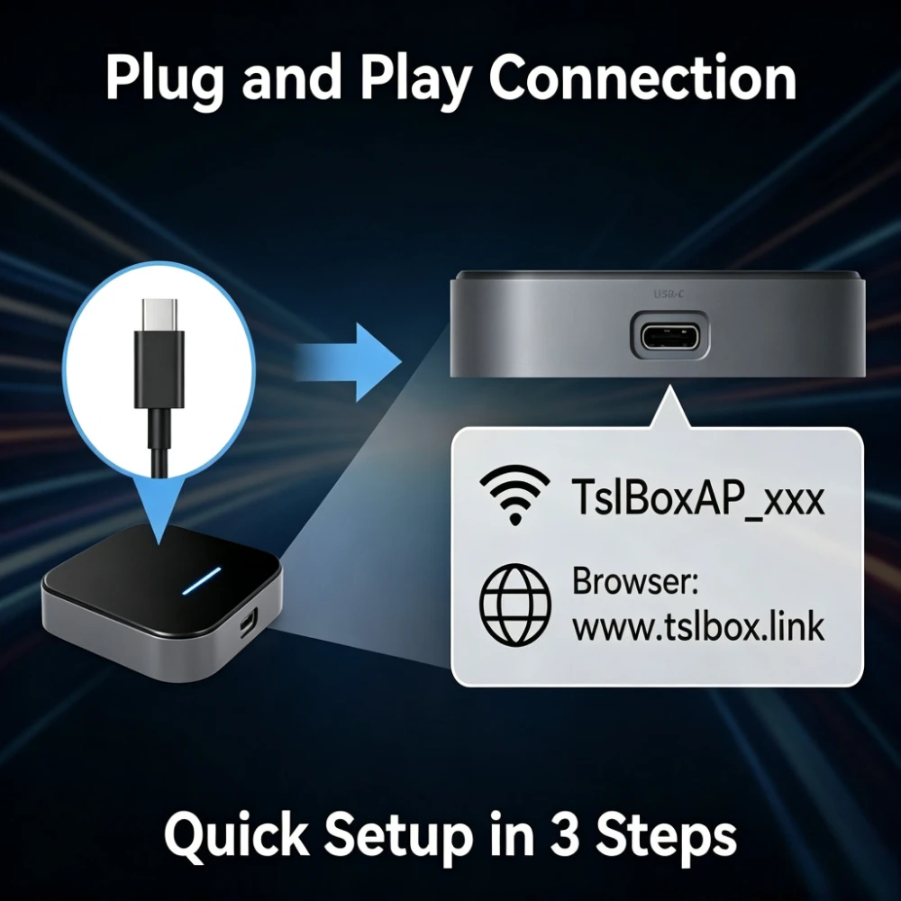 Ezonetronics Android 16 Ai Box for Tesla Model 3 Y S X Wireless CarPlay Android Auto Google Play Store YouTube Netflix