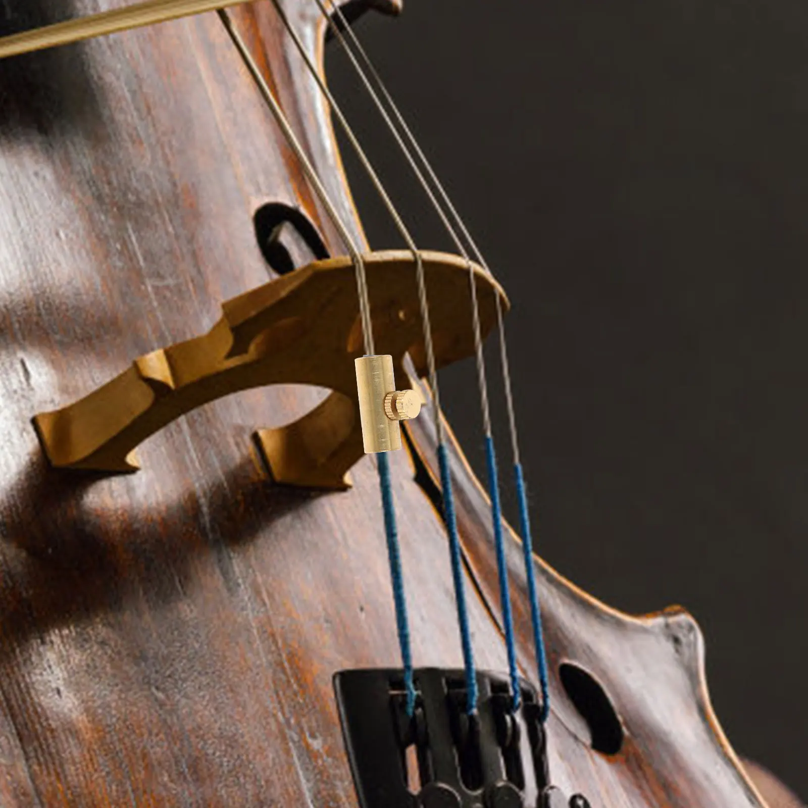 

2 Pcs Cello Wolf Mute Violin Tone Musical Instrument Accessories Stopper Muite Suppressors