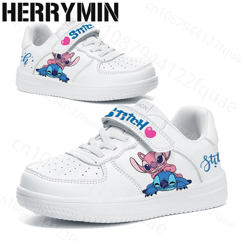 

Cute Stitch Cartoon Printing Fashion Sports running shoes boys girls breathable comfortable children's cartoon Shoes
