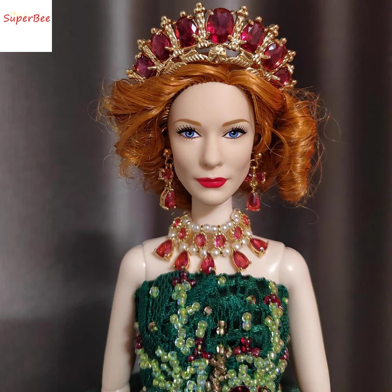 

1/6 кукла Blyth/BB/FR, миниатюрные предметы, аксессуары, ювелирные украшения, мини-пряжка, ожерелье с искусственным жемчугом, аксессуары, праздничные подарки