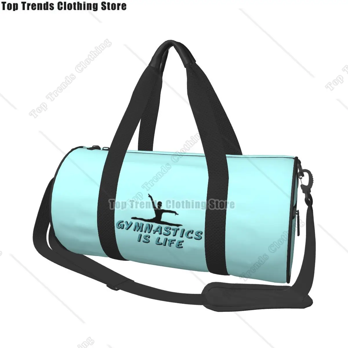 

Gymnastics Is Life Sport Bags Girl Cool Sport Large Capacity Gym Bag Weekend Men Custom Handbag Training Graphic Fitness Bag