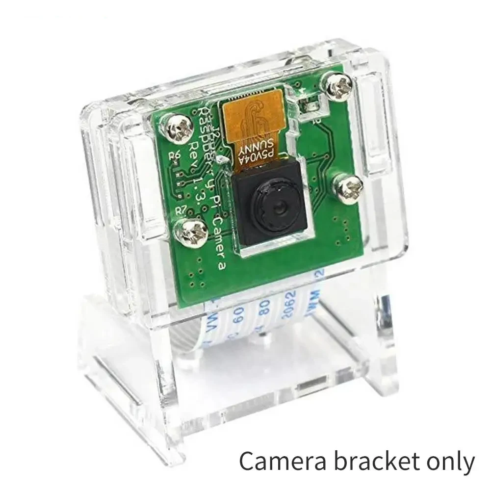 

Transparent Bracket Easy Install Anti Scratch Home Non Slip Computer Camera Holder For Raspberry Pi Zero Mini Webcam Durable