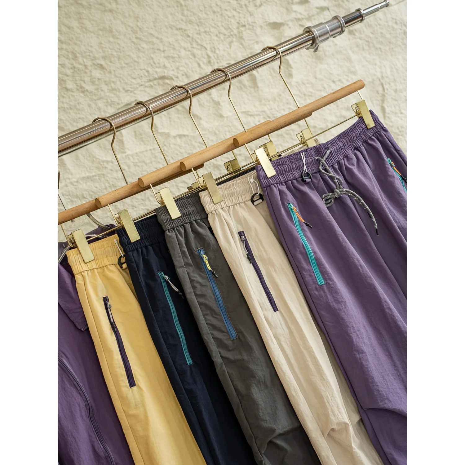 

New Design Outdoor Work Pants for Men 2025 New Spring and Autumn Wide Leg Mountaineering Leisure Charge Pants