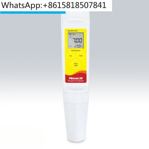 

Genuine Brand Pocket Digital pH temperature tester Meter Pen type Dough Meat cheese cream soil semisolid food High quality