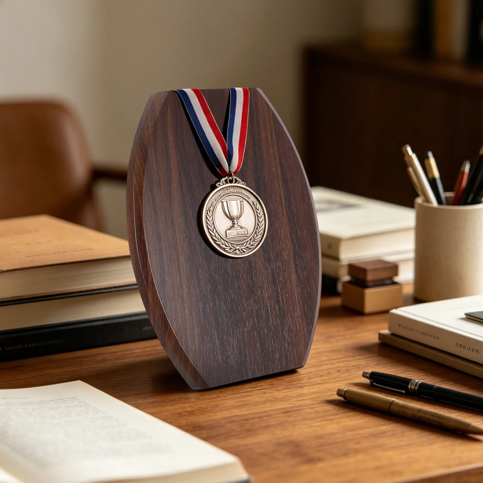 Award Trophy Base Stand Set for Medal Mounting Display Stand Heavy Duty Metal Acrylic Base for Competition Winners Ceremony