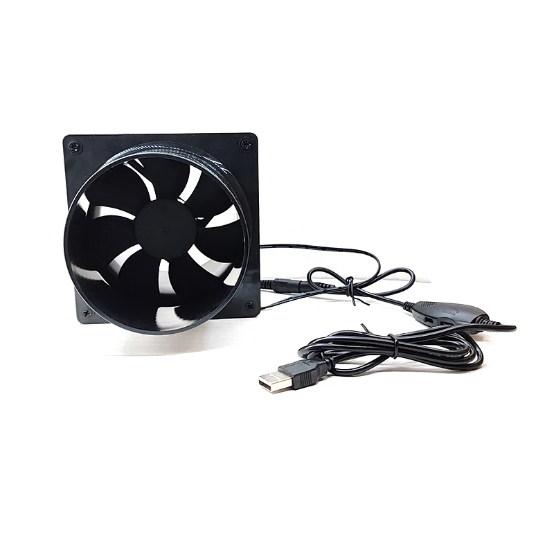 Moxibustion USB smoke exhaust fan household small 4-inch ventilation duct indoor smoking welding smoke exhaust fan