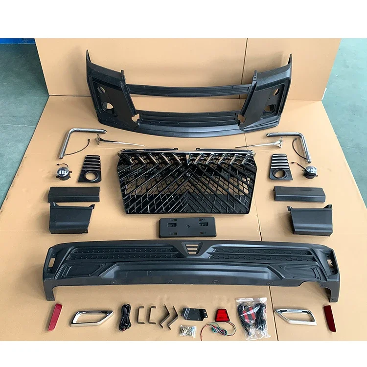 

Latest-Design FORToyotaHiaceWideBodyVan Luxury PP Front Bumper BODYKIT 2010-2013,2018