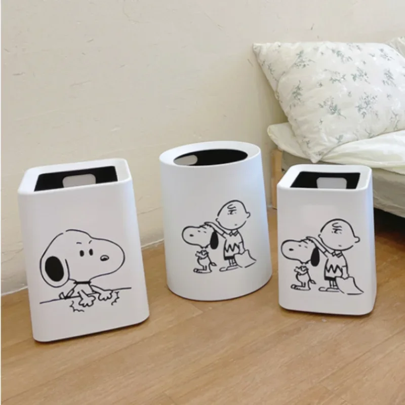 Snoopy Sticker Cartoon Cuteness Desktop Bedroom Stickers Fashion Student Dormitory Trash Can Decoration Stickers Boys Girls Gift