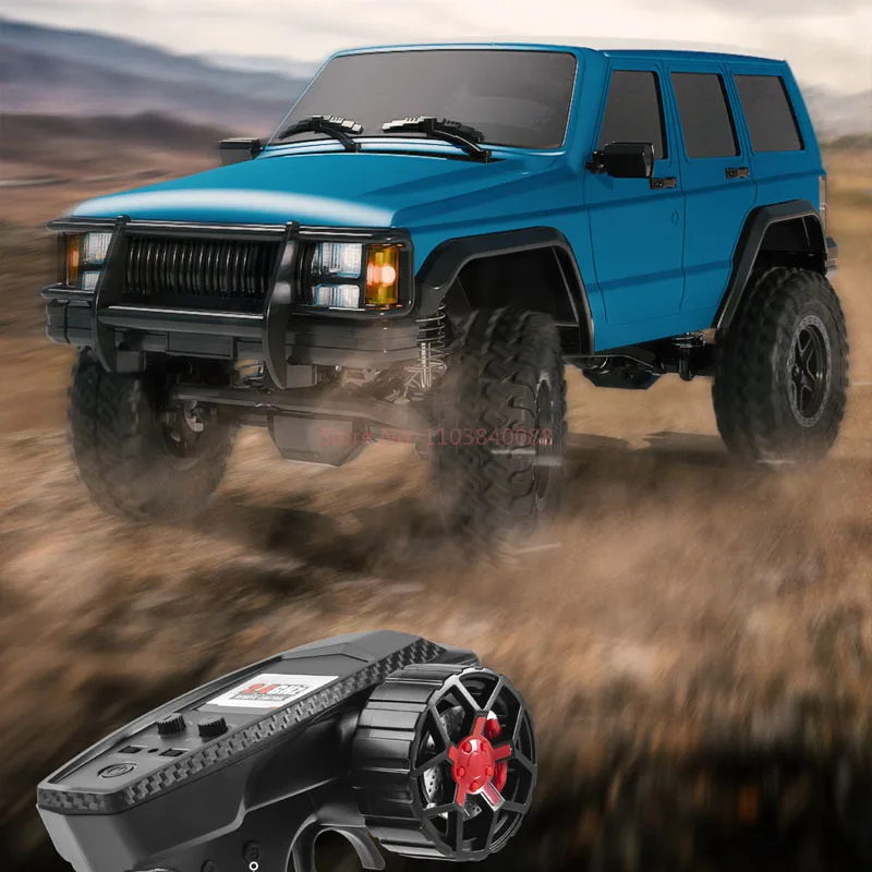 1/18 Schaal SG-1803 Afstandsbediening Auto Proportionele Off-Road Klimmen Voertuig Linkage Lichten Simulatie Model Speelgoed Festival Gift