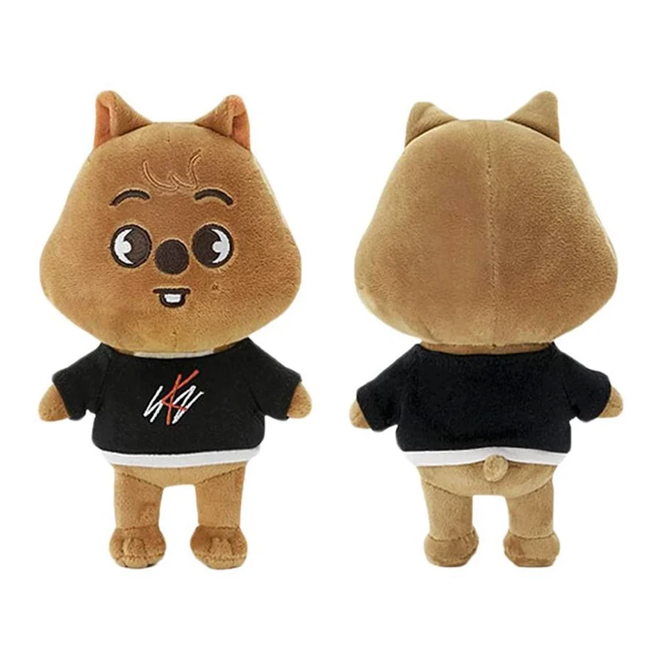 Two styles 22cm kpop Plush Toys Kawaii Cute Plush Cartoon Stuffed Animal Doll Kawaii Companion for Kids Birthday gift