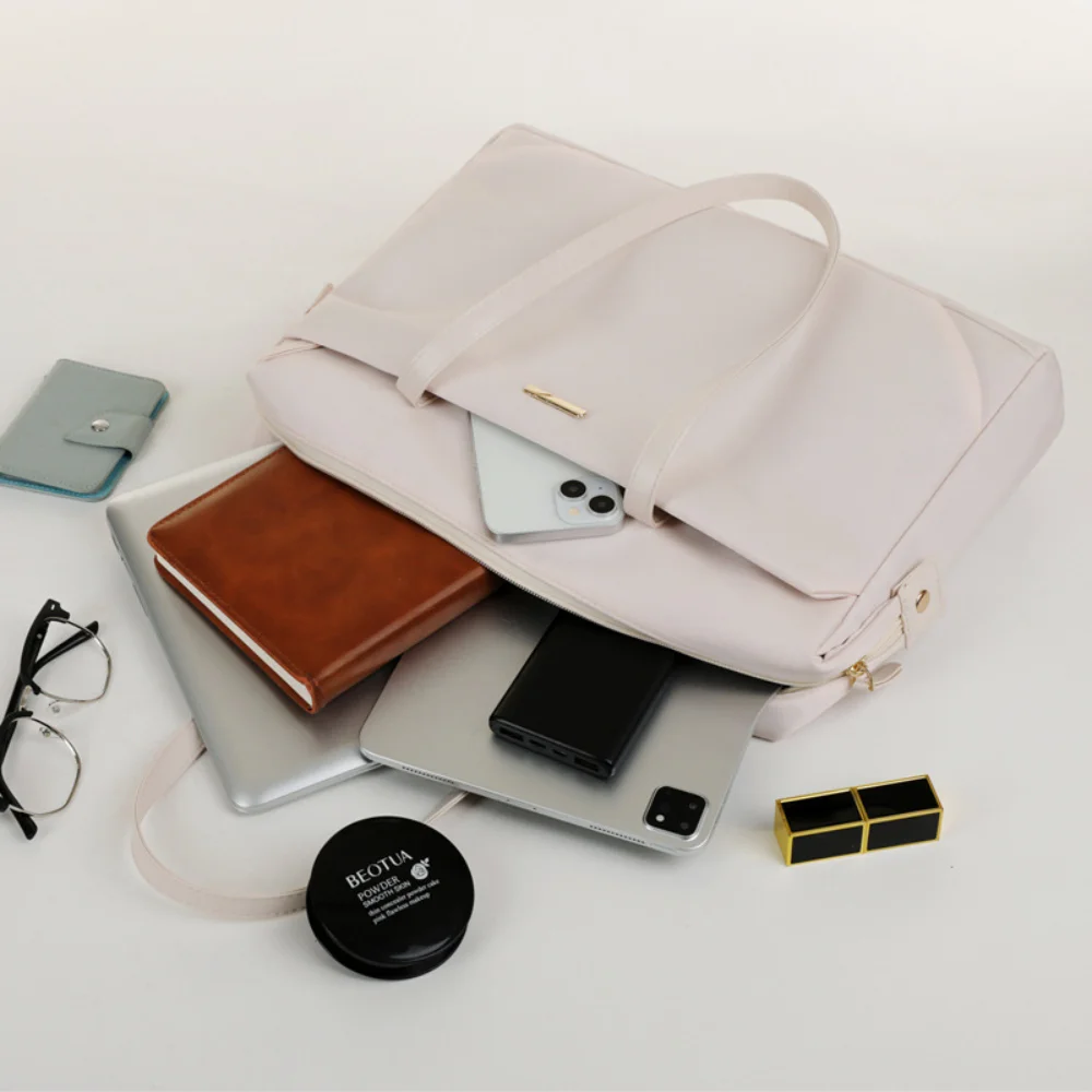 Women's 2025 New Arrival Handbag, Office Laptop Bag, Commuter Fashion Large Capacity Business Briefcase Tote Bag Lightweight