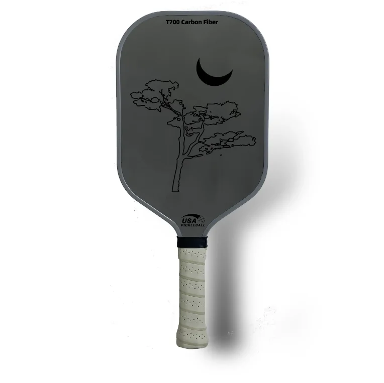 

Raw Carbon 18K & 3K Fiber Pickeball Paddle With Grooves Texture 13mm & 16mm Customizable Sport Training Paddle Certified USAPA