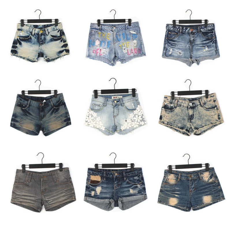 

Винтажные джинсовые шорты Y2K в стиле панк с принтом черепа, с низкой посадкой, ультракороткие, женские, летние, модные, неформальные, в стиле High Street