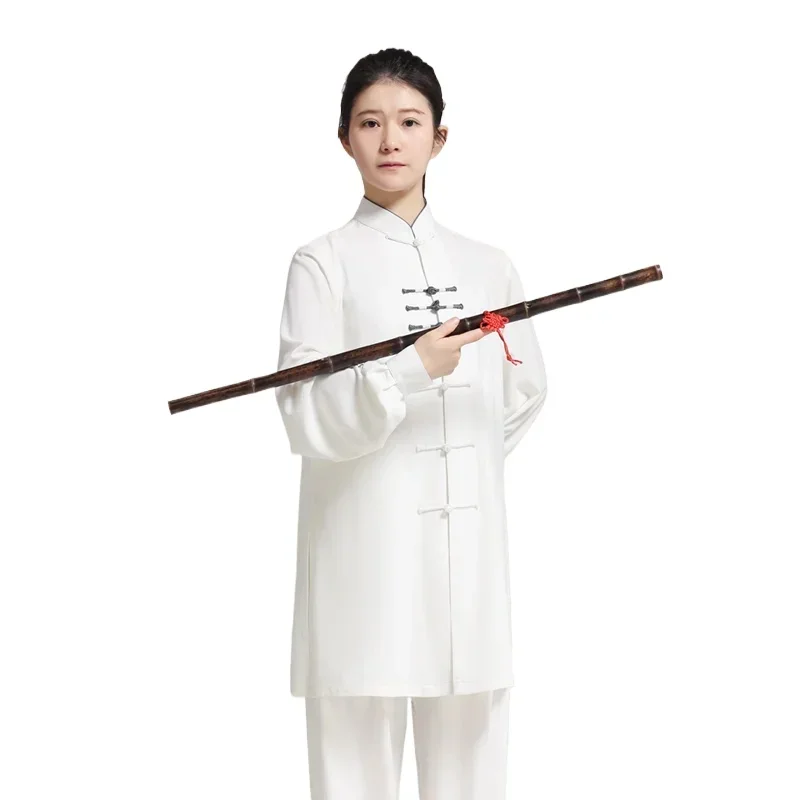 

Kun Master Multicolor Kung Fu Uniform Martial Arts Tai Chi Clothing Medium Length Style Breathable Chinese Traditional Clothes