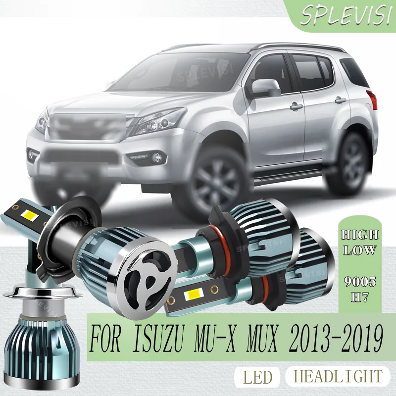 Light Up the Road Far Ahead Easy to Remove 12v LED Headlight high low beam For Isuzu MU-X MUX 2013 2014 2015 2016 2017 2018 2019