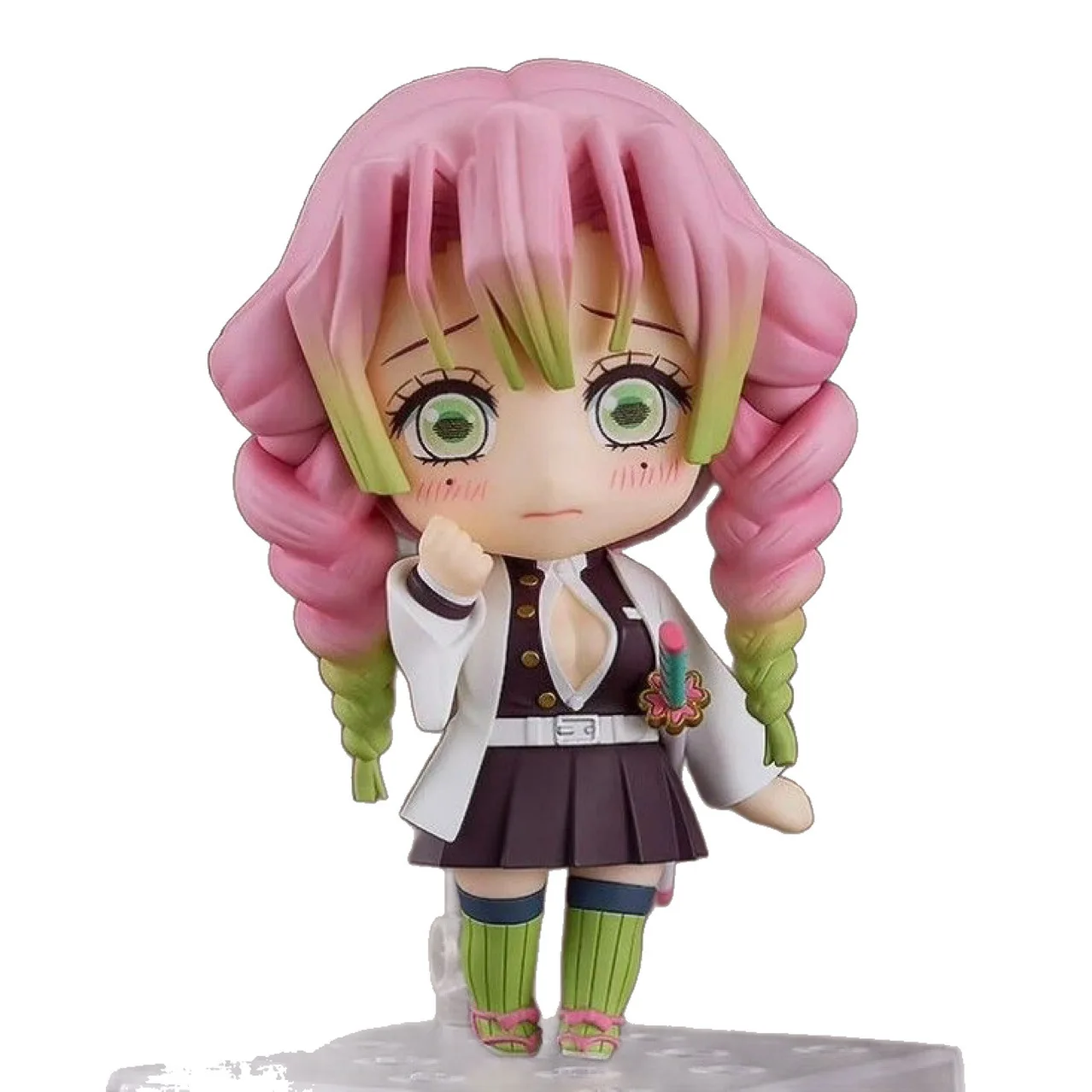 デーモンスレイヤーフィギュア鬼滅の刃粘土 2217 Kanluji Mitsuri 愛柱アニメ周辺デスクトップ装飾品ギフト