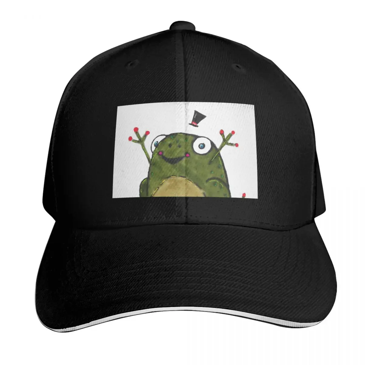 

Happy Hat Frog Baseball Cap men's big size hat Snapback Cap Hat Beach Baseball Cap Mens Tennis Women's