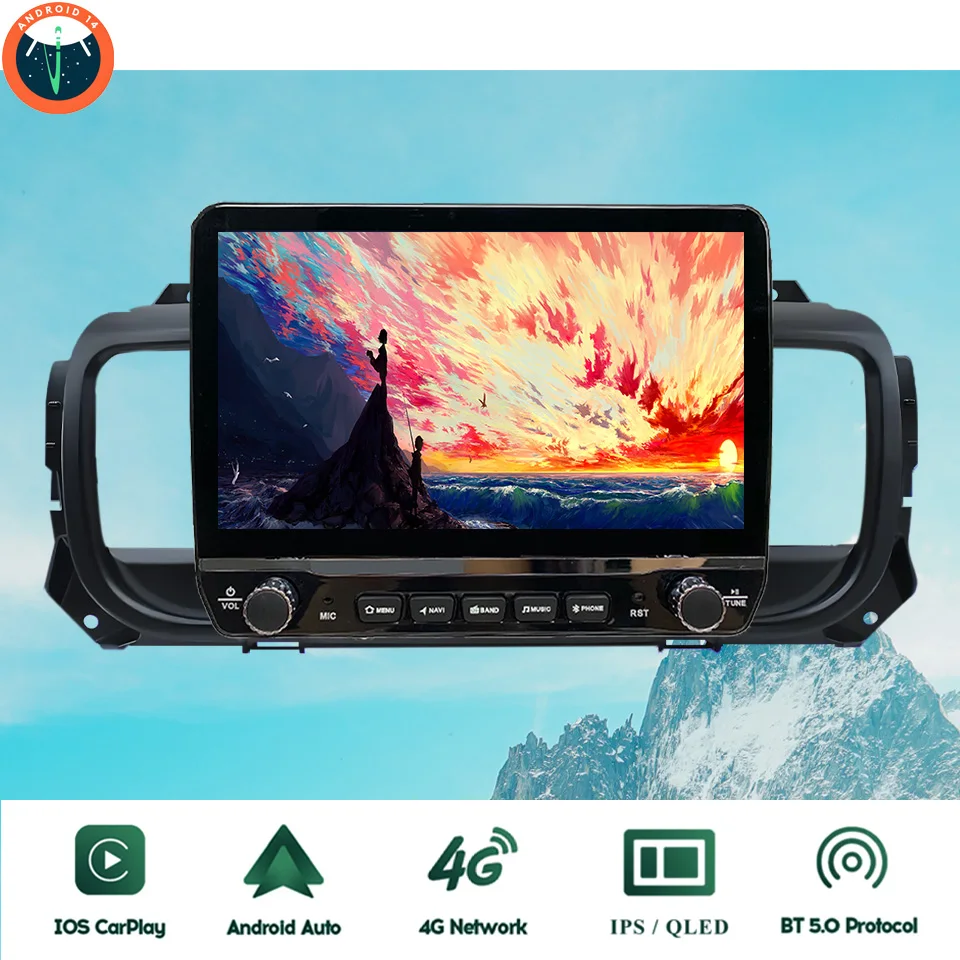 8G+128G Car Radio Audio Video Stereo DVD Cassette For Peugeot Expert Citroen Jumpy 2016 - 2021 GPS Navi Car Intelligent Systems
