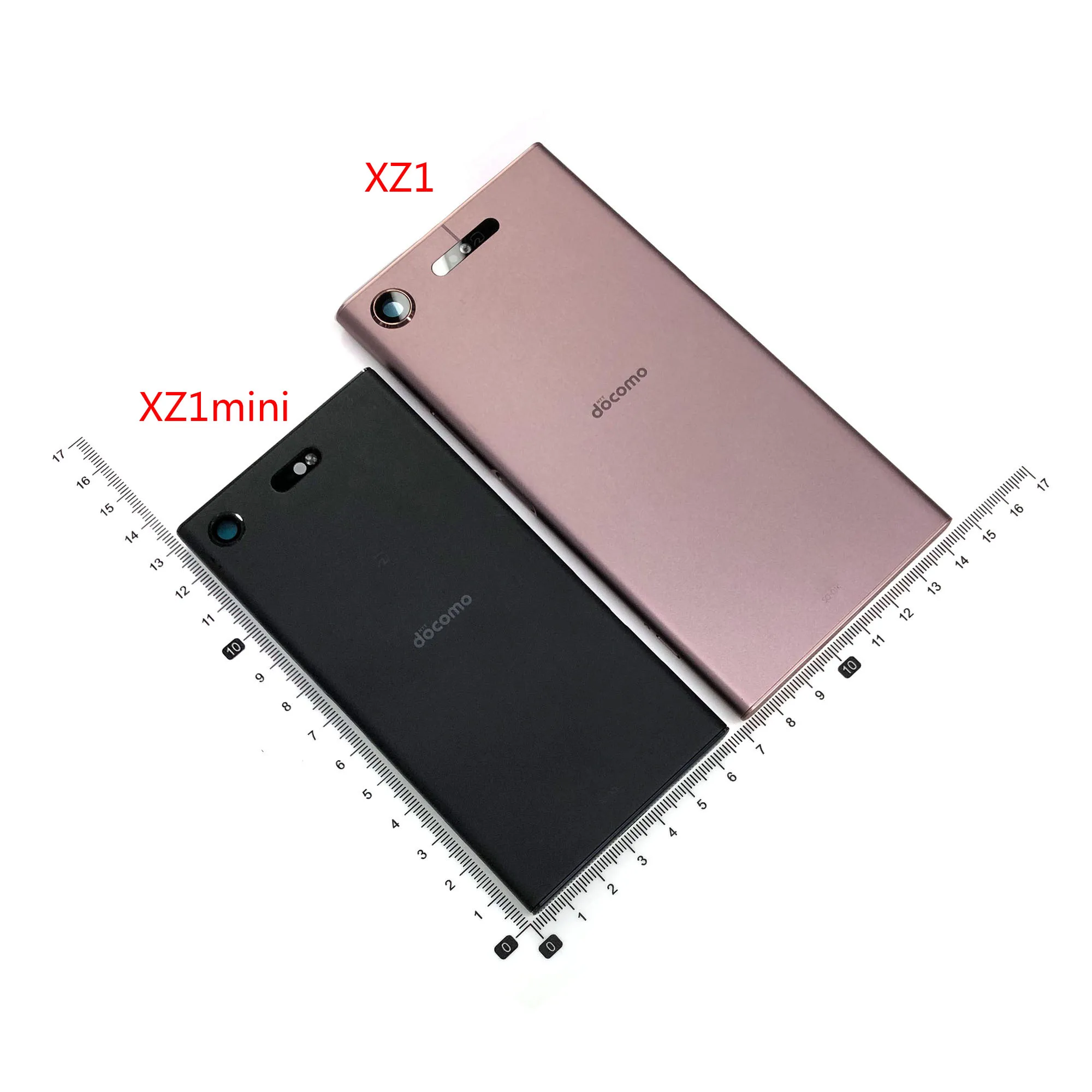 Rear Cover Housing For Sony Xperia XZ1 Compact XZ1 Mini Middle Frame Parts Battery Back Door Case Cover Repair Parts