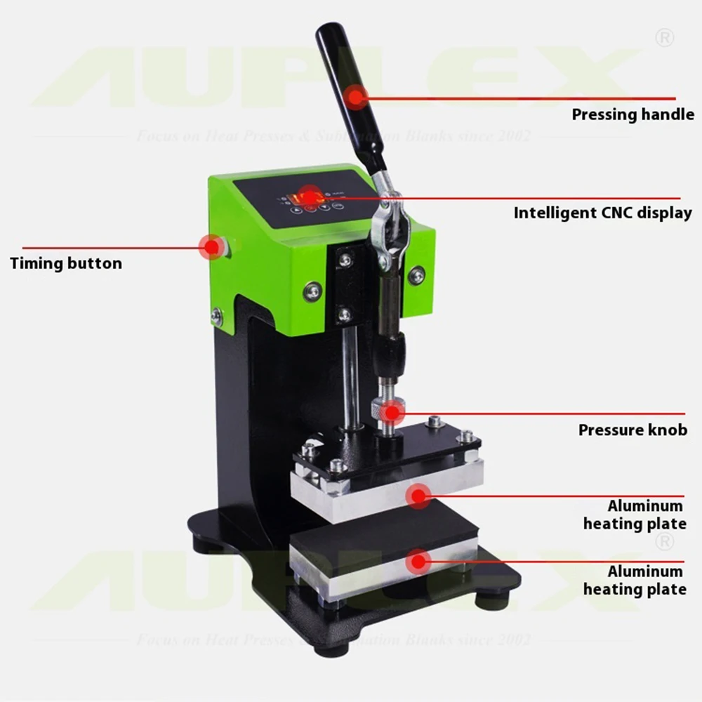 ماكينة ضغط الصنوبري الساخن ماكينة ضغط الصنوبري الصغيرة العلوية والسفلية ماكينة ضغط الصنوبري المحمولة المحمولة المزدوجة