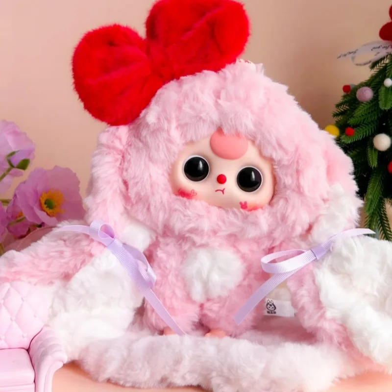 

Аутентичные в наличии Baby Three Little Rabbit Return Series, плюшевая слепая коробка, модная игровая сумка, подвеска, милая кукла, подарок на день рождения