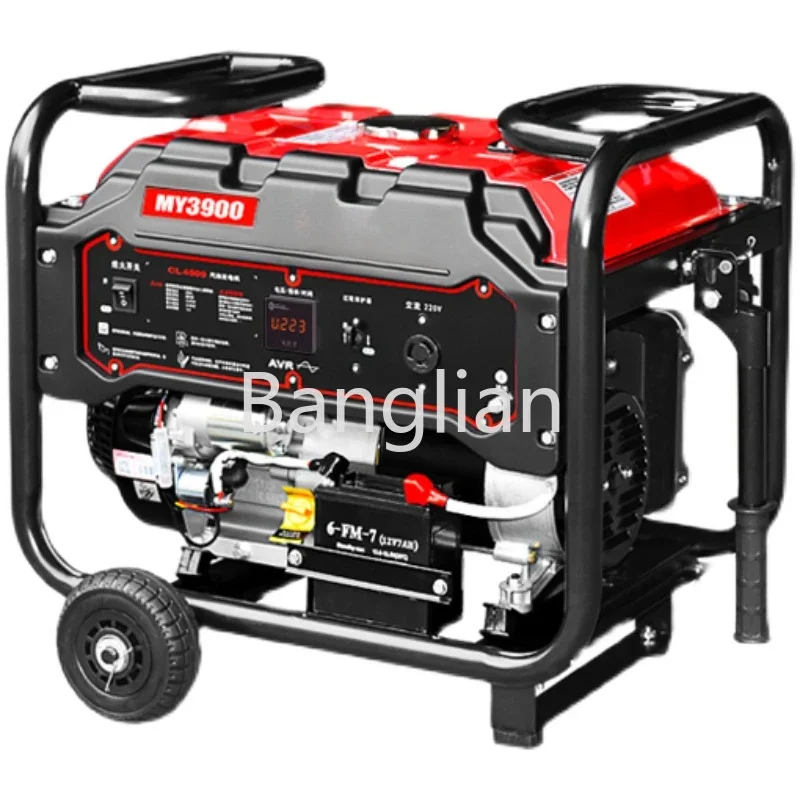 Gasoline Generator 220V Household Small Single-phase 3KW/5/6/8/10 KW Three-phase 380V Dual Voltage Silent