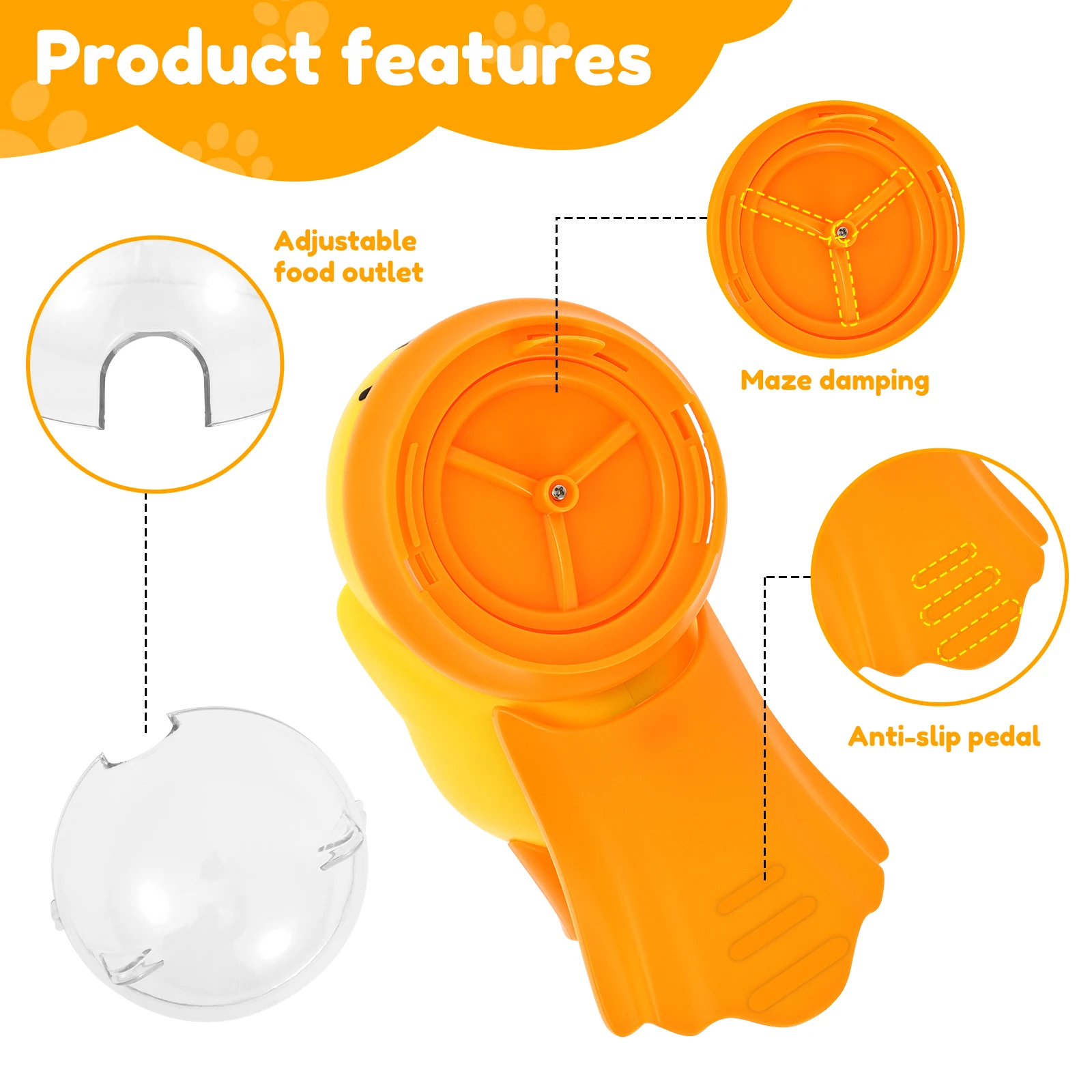 Mainan Dispenser Makanan Anjin - Dog Treat Puzzle Toy ulasan dan harga