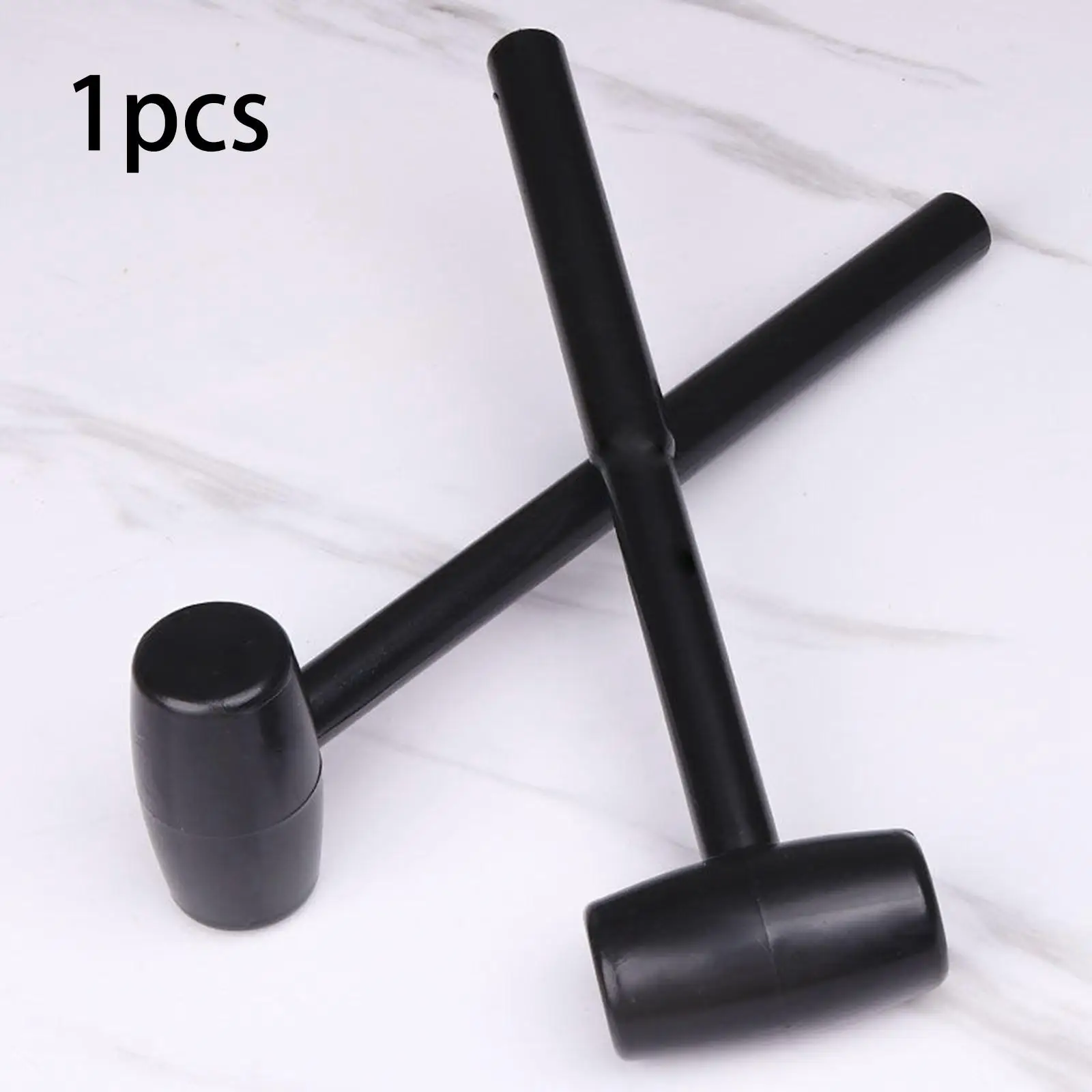 Round Head Non Slip Multipurpose Fitment Gadget Rubber Mallet for Woodworking