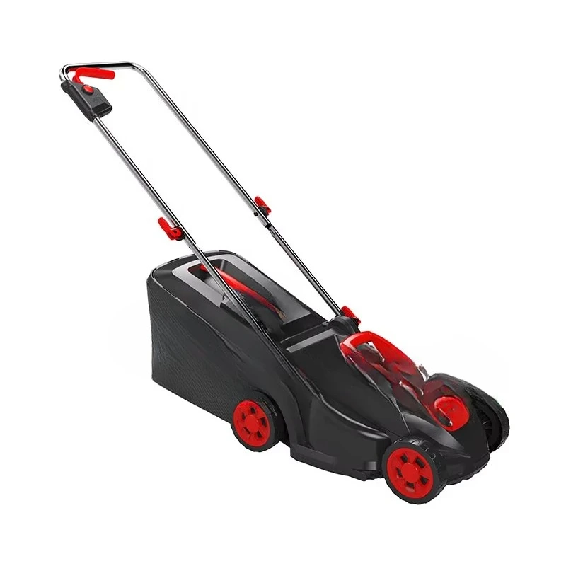 Wholesale 26 inch cordless electric lawn mower self-propelled 5 cutting height DIY grade folding handle grass box 220-240V