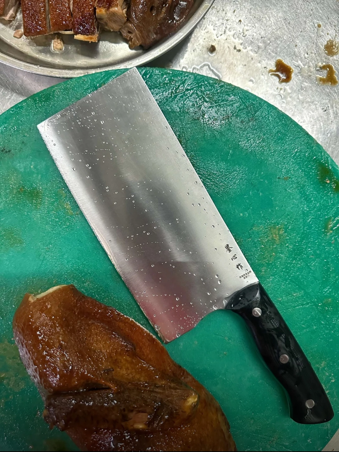 

8 Inch Chopper Knife Powder High-Speed Steel Blade G10 Handle Sharp Chop Slicing Cleaver Kitchen Knife Meat And Poultry Tools