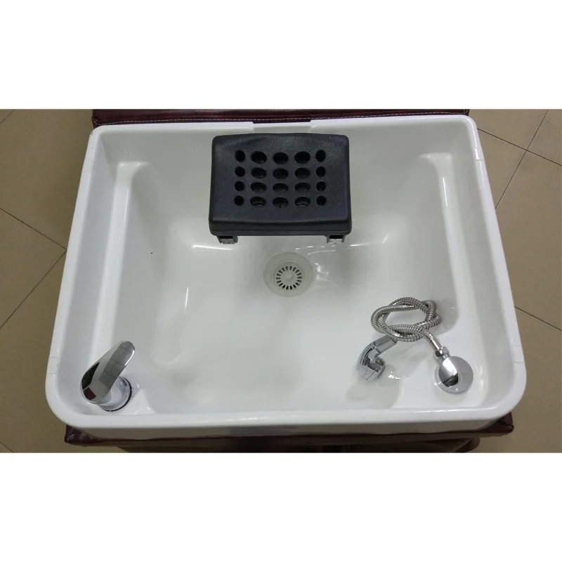 Shampoo bed headrest hair salon Thai shampoo bed special plastic pot headrest shower accessories factory direct sales