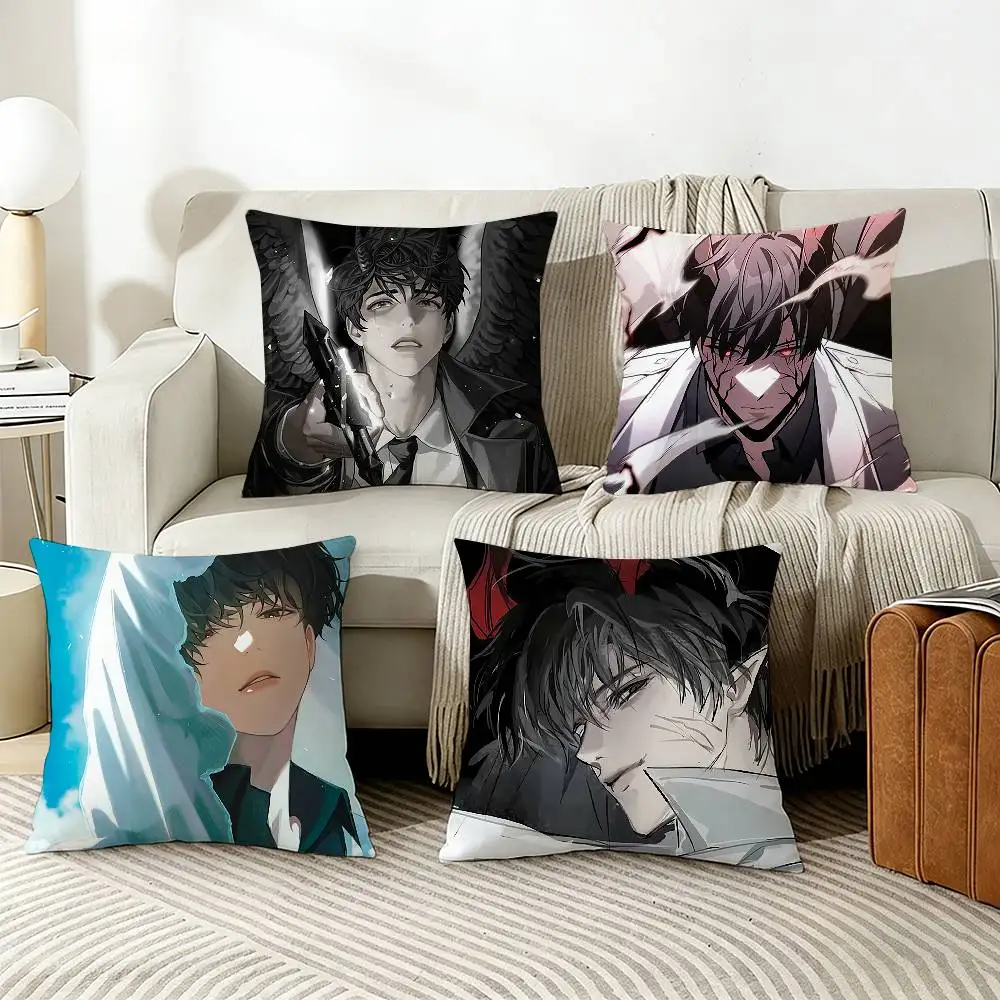 

K-Kim D-Dokja O-ORV Pillow Cover Sofa Cushion Cover Home Room Decoration Children Gift