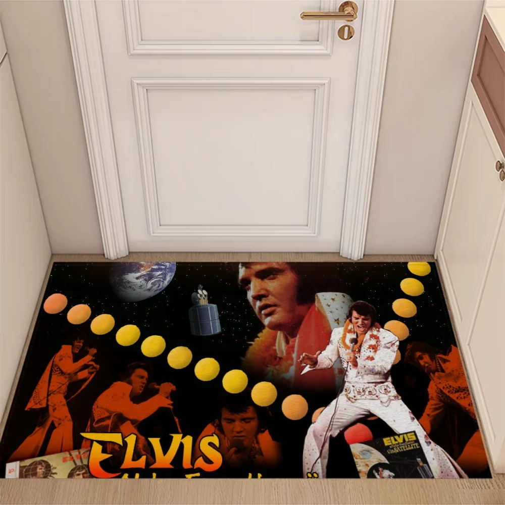 Elvis Entrance Mat for Hallway on the Floor Cute Carpet Outdoor Doormat Entrance to Home Accsessories Cute Room Decor Carpets