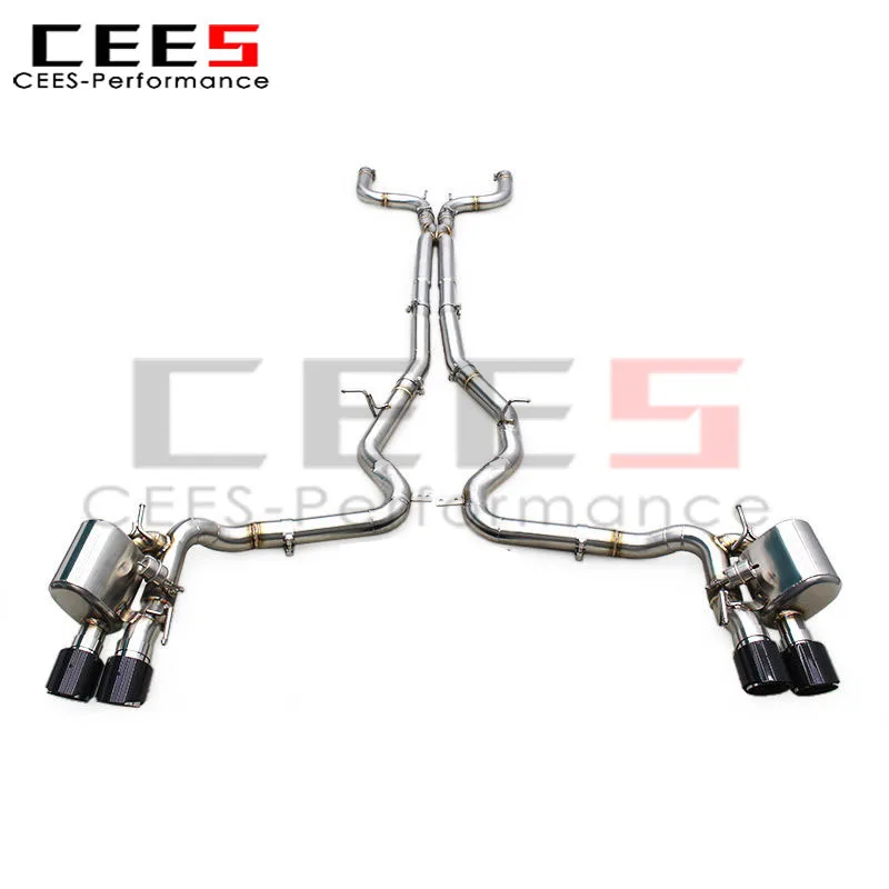 

cees for Maserati Levante Modena 3.0T 2016-2024 Engine Header Downpipe Catback Muffler Free Flow Pipe Valvetronic Exhaust System