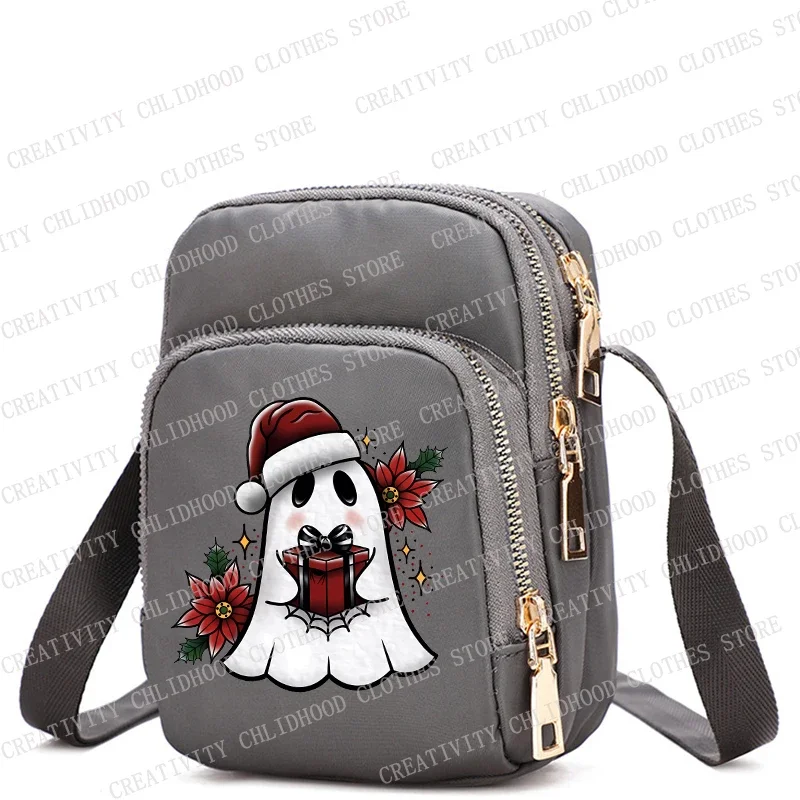 Halloween Shoulder Bags Jack Skellington Tote Bag Crossbody Bag Kawaii Cartoons Dog Underarm Casual Bags Collocation Trendy