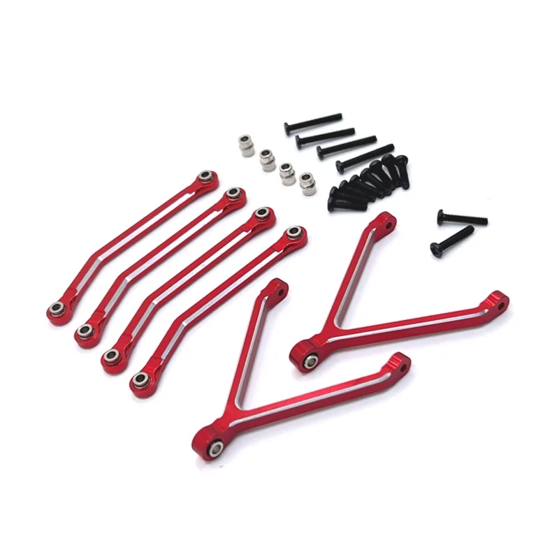 FMSシャーシ-固定アクスル,自動車部品,xiaoqi rc,金属部品,1:24