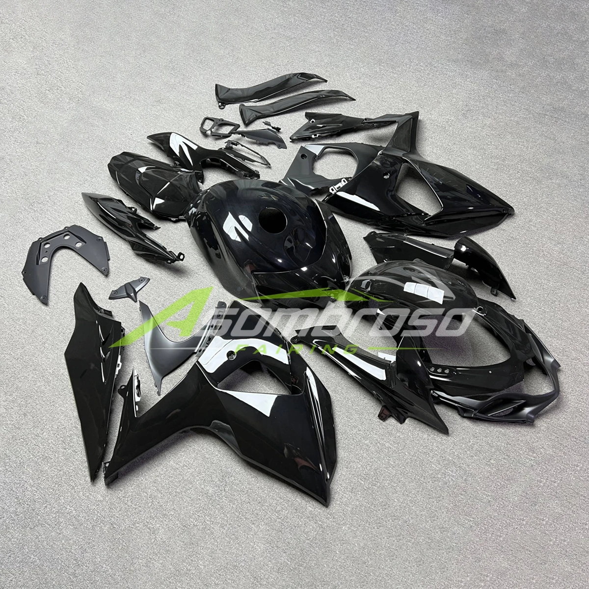 Full Motorcycle Fairing Kit For Suzuki GSXR1000 GSX-R 1000 2009-2016 K9 Gloss Black ABS Injection Bodywork Set