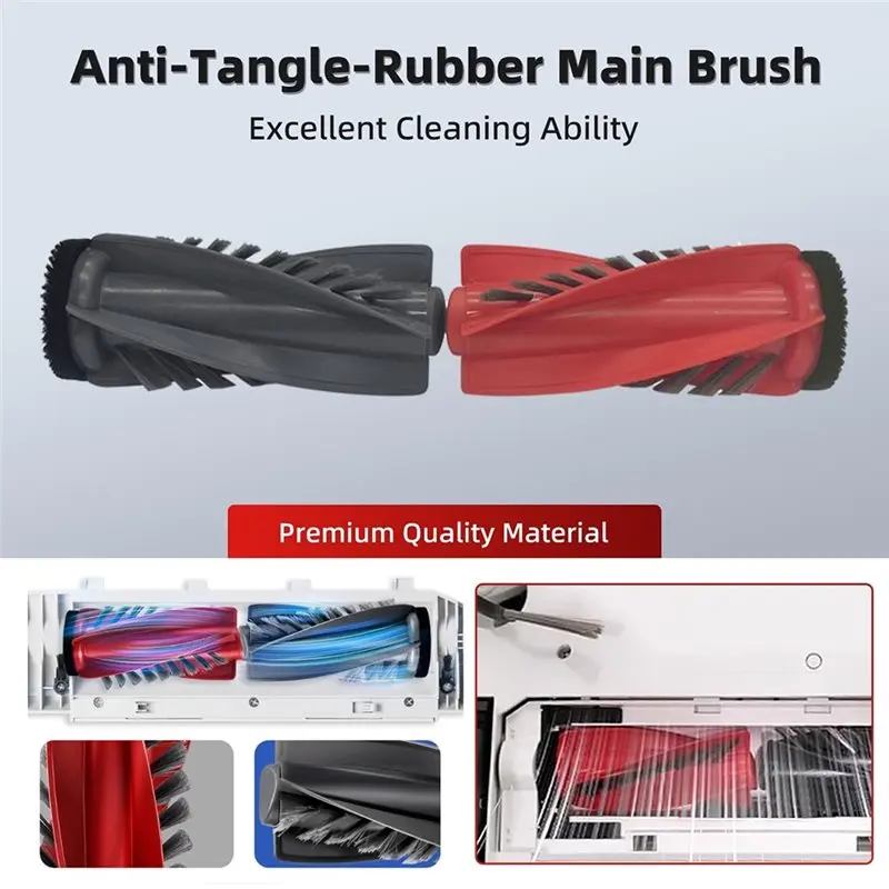 [B25B!】 For Roborock P20 Ultra/G30U/G20S Ultra/Saros 10R Compatible- Premium Vacuum Cleaning Accessories& Consumables Bundle