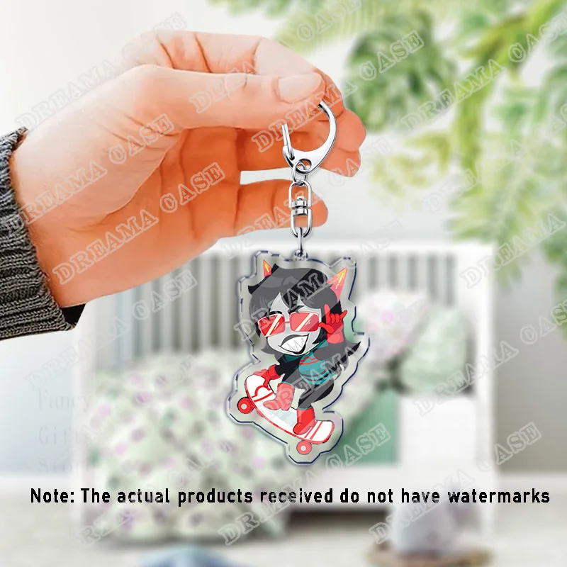 Брелок Homestuck, аксессуары, подвески для сумок, игровые брелки, брелоки для ювелирных изделий, подарок для любителей веселий
