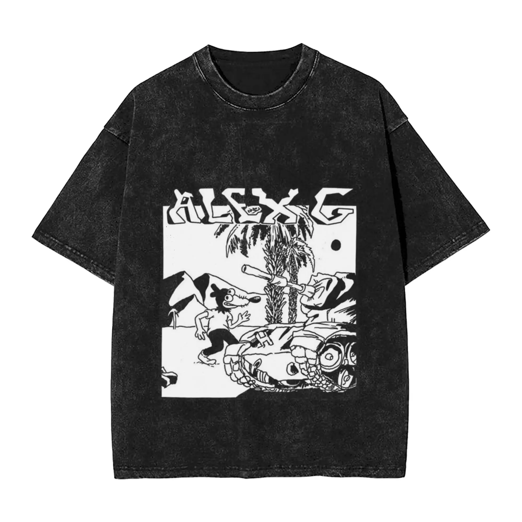 Alex G For Men  amp  Women Classic Cool A Vintage Oversized Cotton T-Shirts