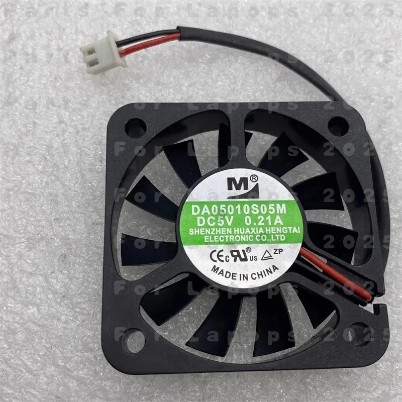 

j 1PCS New For DA05010S05M/DA05010S12M 5V 0.21A/12V 0.12A 5CM Cooling Fan 50×50×10mm