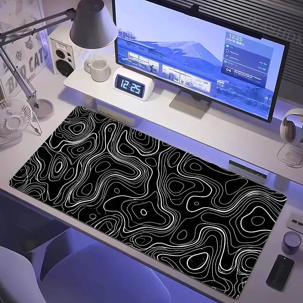 Mouse Pad Large Keyboard Mouse Desk Pad Non-Slip Rubber Gaming Mouse Pad Laptop Mouse Carpet