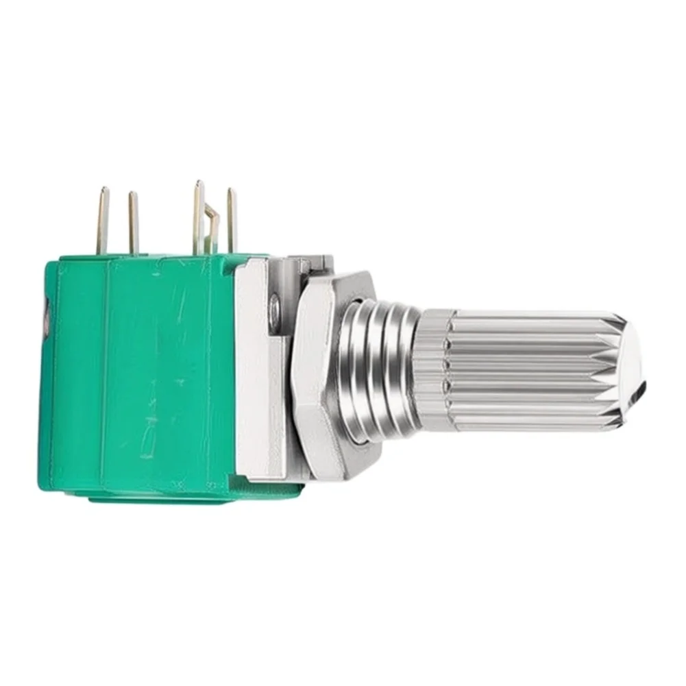 RV097NS 5-Pin Sealed Potentiometer Bulk Pack 5pcs for DIY Audio Projects B1K for 5k 10K 20K 50K 100K 500K Linear Taper Plastic