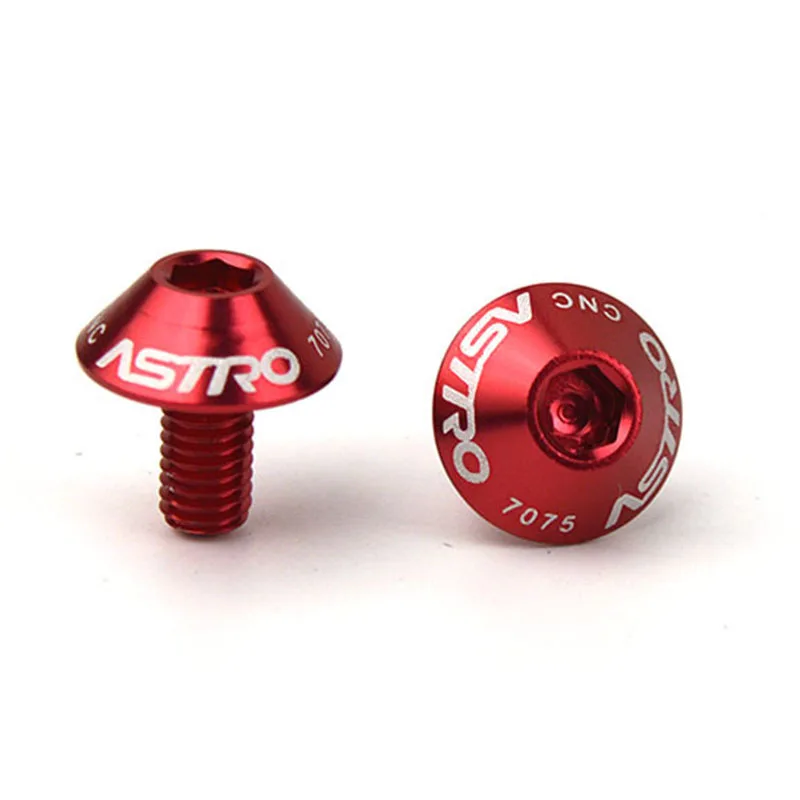 Attachment Bottle Cage Screws Replacement Aluminum Alloy Bicycle Bolt Cycling M5x12 Mountain Racing Riding Sports