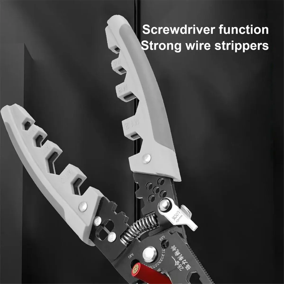HOT Electrical Wire Strippers Multifunctional Winding Wires Cable Crimper Wire Clippers Professional Wire Crimping Tool