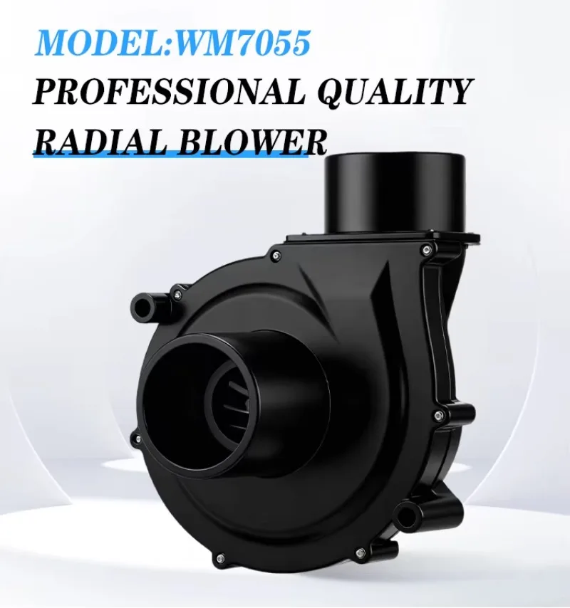 Industrial Grade Electric High Speed High Pressure Silent Portable 12V DC Brushless Air Blower Built-in Driver