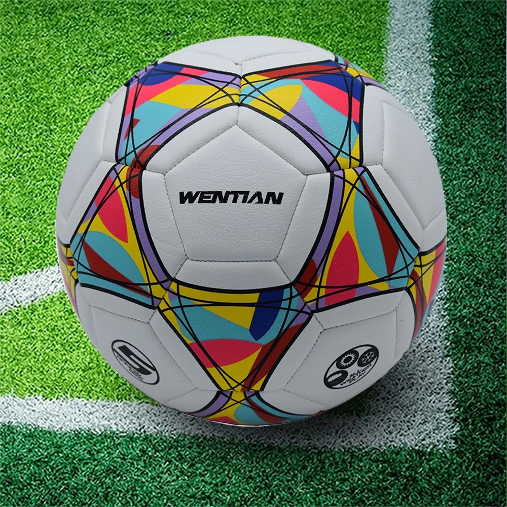 

Футбольный мяч — размер 5, искусственная кожа — для детей и взрослых — для дома и сада на открытом воздухе — командные виды спорта — футбольные мячи